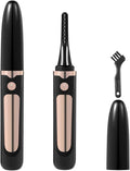 Heated Eyelash Curler, Electric Lash Curler with Fast Heating in 3s, 24 Hours Long-Lasting Curl, Battery Operated with Led Display, Travel-Friendly, for Women Girls, Perfect for Home and Travel