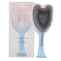 Detangling Hair Brush - Anti Static Angel Wing Hair Brush with Soft & Flexible Bristle for Straight & Wavy Hair - Tangle Angel Hair Detangler Brushes for Blow Drying & Shower - Two Tone Pink Blue