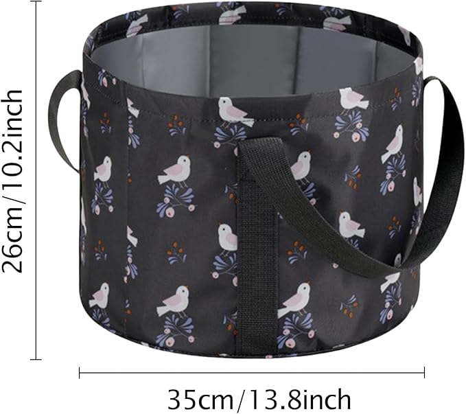 Portable Travel Foot Bath Tub, Collapsible Bucket for Soaking Feet, Foot Soaking Bath Basin Portable, Foot Spa Soaking Feet Home Pedicure Basin Outdoor Camping