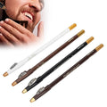 4pcs Hairline Pencil Beard Pencil Filler for Men, with Sharpener, Hairline & Mustache Tracing Tool, Shaping & Styling Kit, & Long-Lasting