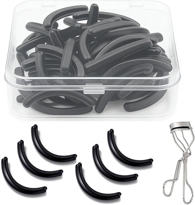 Compatible with Tweezerman Eyelash Curler Refills,28，80，100 Pack Silicone Eye Lash Curlers Refill Pads Compatible with Tweezerman Eyelash Curler.