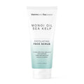 Exfoliating Face Scrub with Monoi Oil & Sea Kelp – Clarifying & Firming Facial Exfoliator with Natural Pumice – Vegan, Paraben-Free, 5.1 fl oz