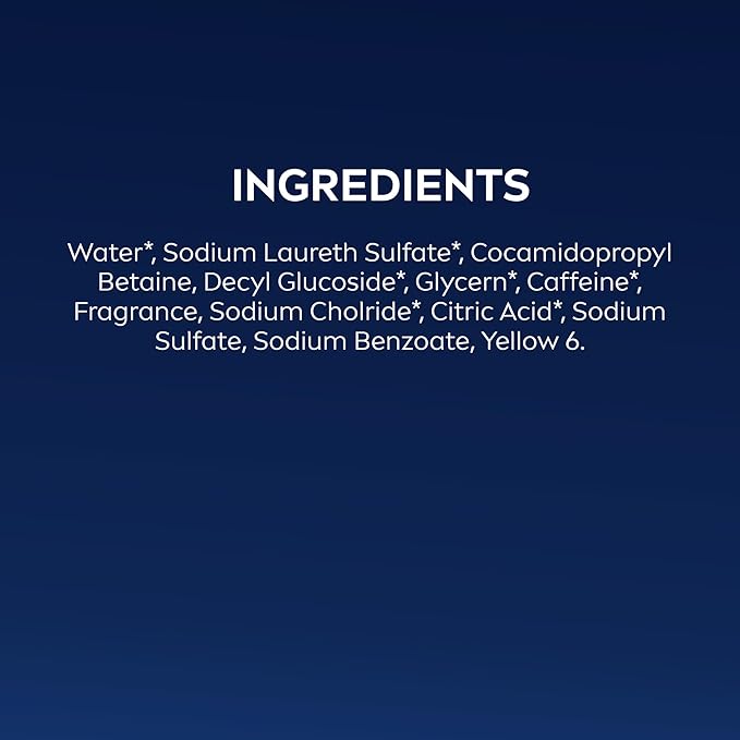 NIVEA MEN Boost Body Wash, Citrus Scent and Caffeine Enriched, 3-in-1 Men's Body Wash, Face and Hair, Paraben Free, Vegan Formula, 16.9 Fl Oz Bottle, Pack of 3
