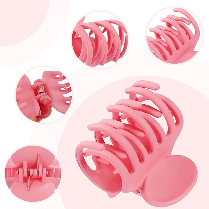 Hair Claws 16 Pcs Hair Clips for Women Thin Thick Curly Hair Large and Small Matte Banana Clips Strong Hold Nonslip