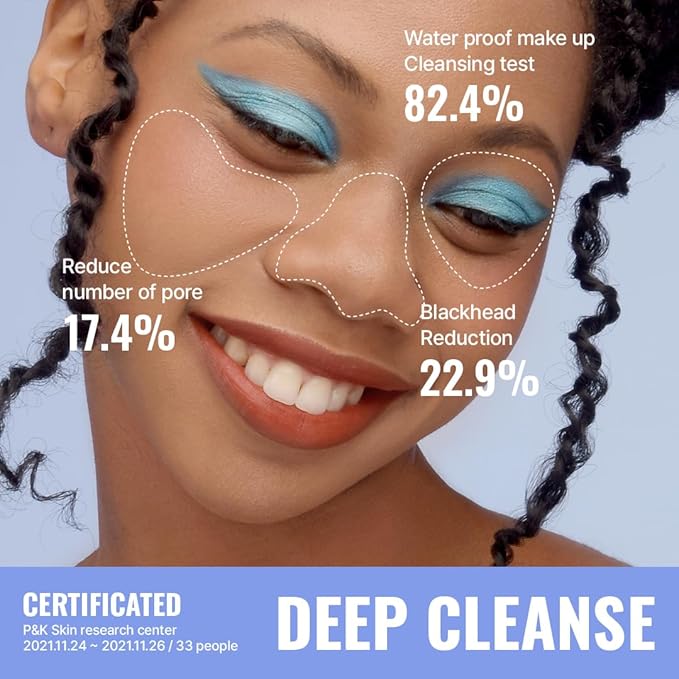 White Wholesome Cleansing Balm｜Waterproof Makeup Remover｜Sebum Control & Blackhead Care｜Pore Purifying Massage Formula 4.05 fl.oz