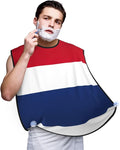 Flag Of Bangladesh Print Beard Bib Shaving Apron, Beard Hair Trimming Cape Gift For Dad