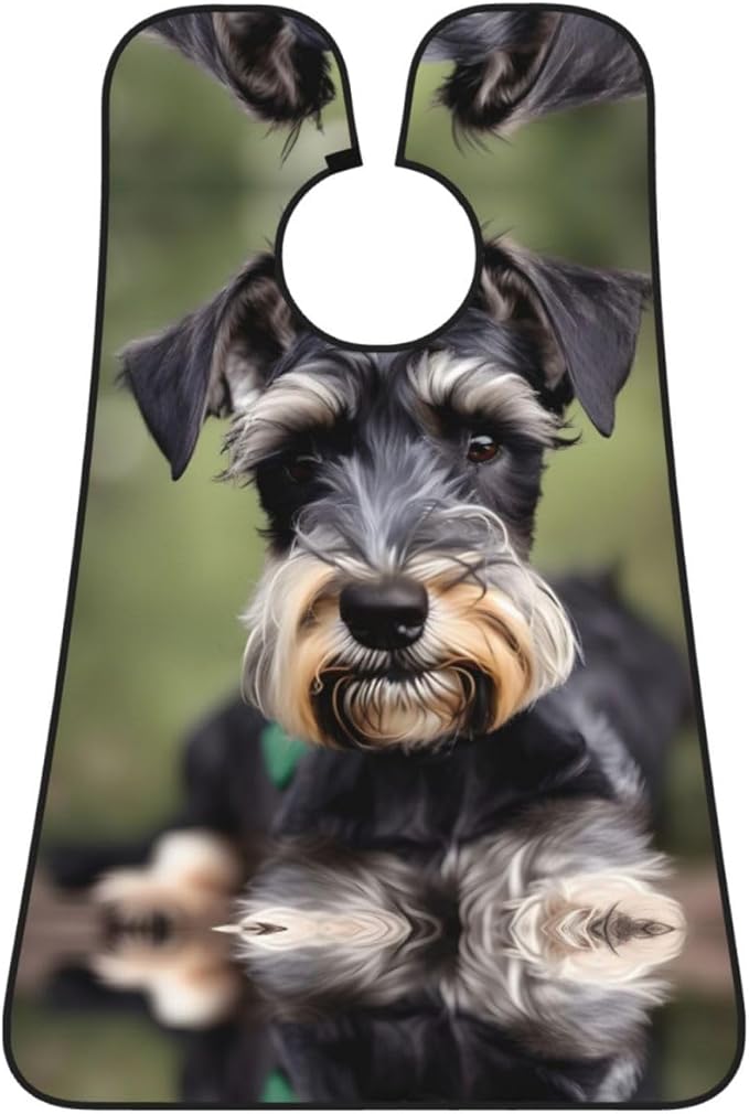 Pinks Cherry Blossoms Print Beard Bib Shaving Apron, Beard Hair Trimming Cape Gift For Dad