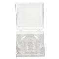 6pcs Transparent False Eyelash Storage Box Compact Organizer for Packing and Travel Beauty Salons and Personal Use