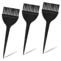 3 PCS Hair Dye Brush, Black Hair Color Brushes Reusable Tint Coloring Dying Brush Kit for Hairstylist Reusable Color-Tint Applicator Women Men Salon and Home DIY Dyeing