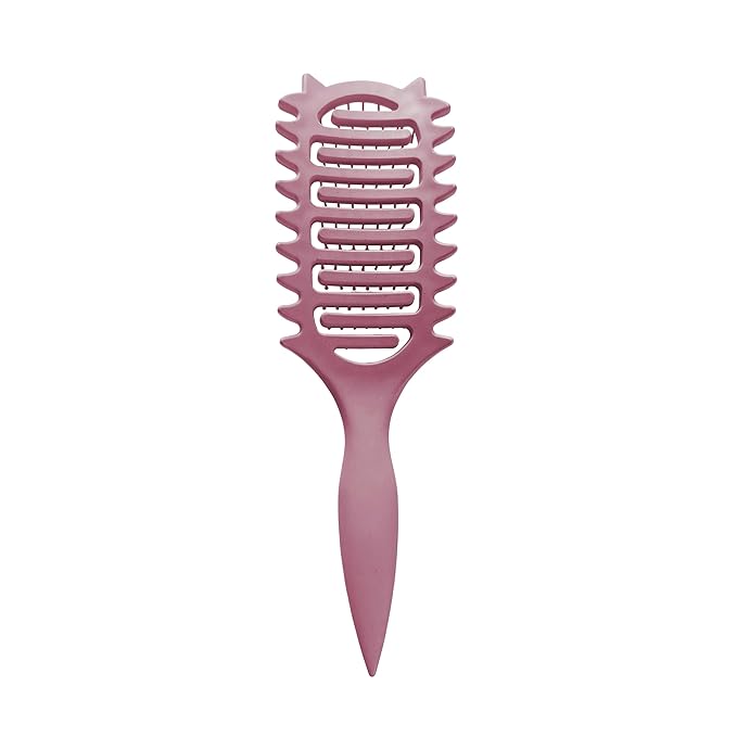 Curl Defining Brush,2026 Vented Hair Brush for Detangling Styling,Curl Defining Brush,Shaping And Defining Curls For Women And Men(Pink)