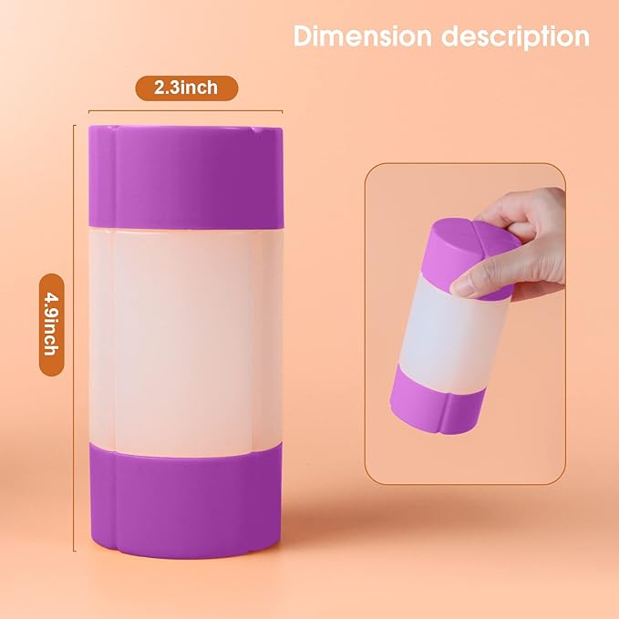 Travel Bottle, TSA approved 4-in-1 Leak-Proof Bottle, 4 * 60ml/2oz, with 2 Pre-printed Labels for Travel Gym Camping, Carry-On Travel Size Toiletries Shampoo Lotion Bottle for Women Men(Purple)