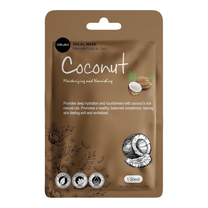 Celavi Face Mask Sheet 12 Pacl K-Beauty Skincare Korea Skin Care Moisturizing Facial