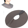 Hair Salon Stylist Cutting Collar Black Silicone Neck Wrap Guard for Haircut Hair Dye, Hair Cutting Cape Hair Coloring Hairdresser Stylist Dyeing Shawl(#3)