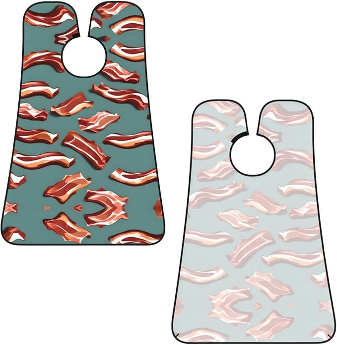 Magic Mushrooms Print Beard Bib Shaving Apron, Beard Hair Trimming Cape Gift For Dad