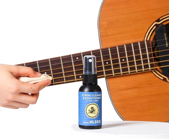 Guitar Fretboard Lemon Oil, Body Polish, String Cleaner, Polish Cloth, Guitar Care Kit