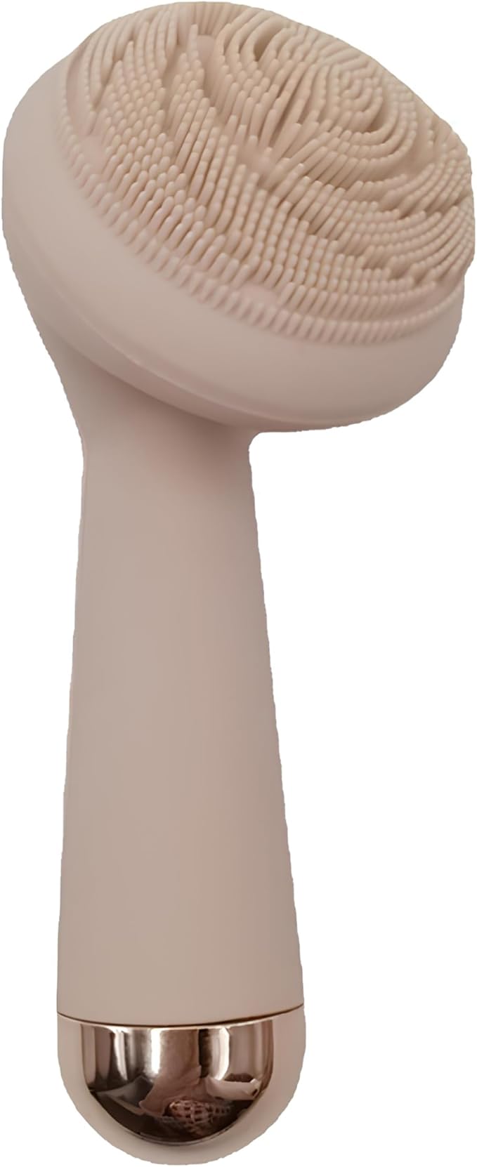 Sonic Facial Cleansing Brush, 4 Rejuvenating Settings, Waterproof Silicone Head, Pink