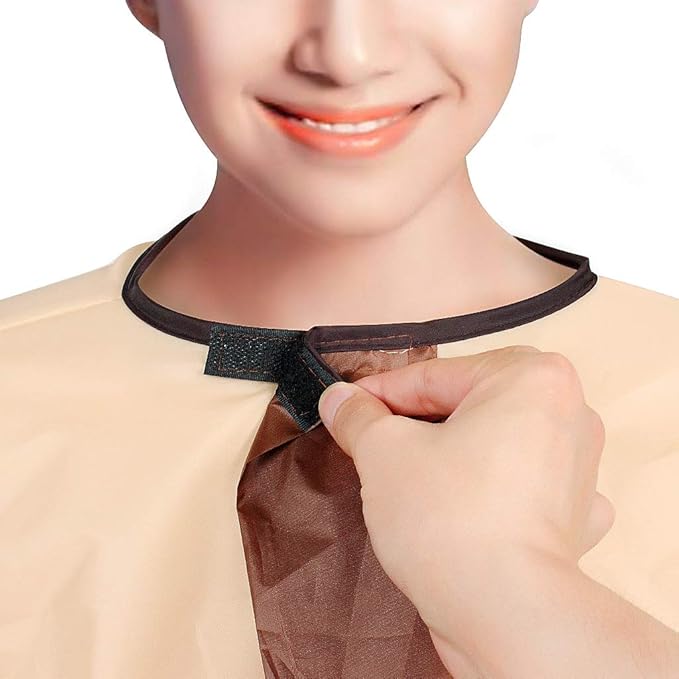 ewinever Hair Cutting Cape,1PCS Waterproof Hair Haircut Cloak Salon Barber Foldable Hairdressing Umbrella Cape Apron(Adult Size)