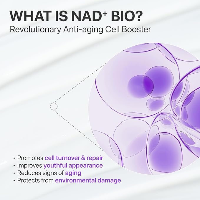 numbuzin No.9 NAD+ Peptide Lifting Serum for Glow, Firming & Wrinkles, Peptide Facial Serum for Sagging Skin, Fine Lines & Elasticity, Hydrating & Tightening Formula, Korean Skincare 1.69 fl oz