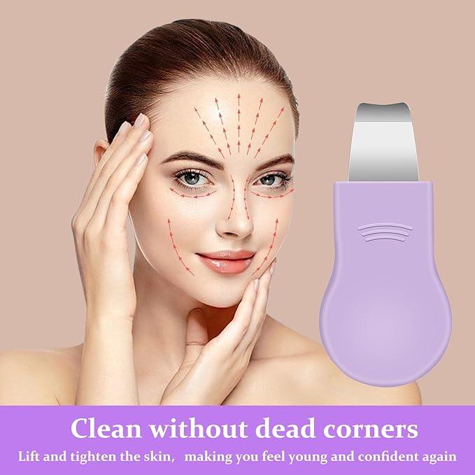 Blackhead Remover Tool,Silicone Face Scrubber, 2 in 1 Nose Pore Scraper for Deep Cleansing,Face Skin Spatula, Nose Black Head Remover, Pore Cleaner Skin Care Tool for Men Women Gifts