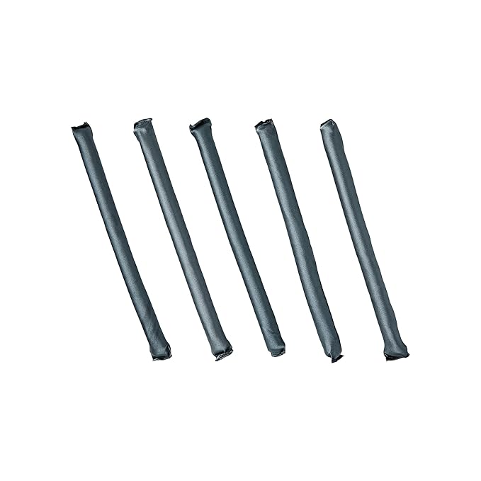 Red by Kiss Satin Flexi Heatless Curling Rods, Damage Free & Frizz Free No Heat Soft Curls, Silky Satin to Prevent Breakage, Comfortable Pin-Free Styling, Gentle Rollers for All Hair Types