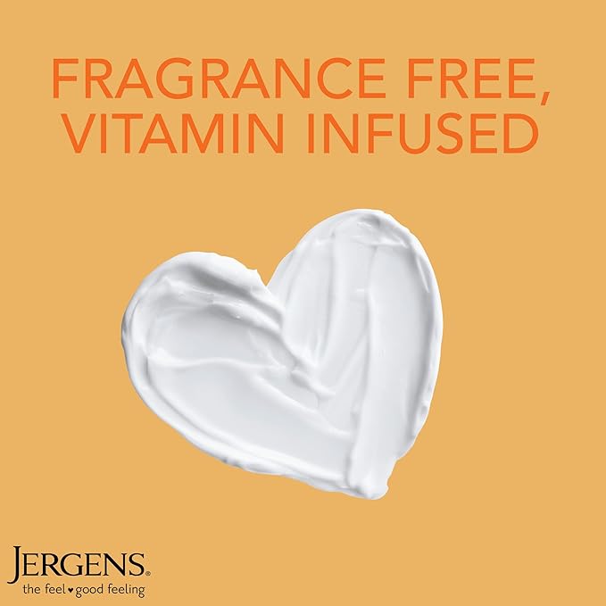 Jergens Ultra Healing Dry Skin Lotion,Hand and Body Moisturizer for Quick Absorption into Extra Dry Skin with Hydralucence Blend,Vitamins C,E and B5,White,21 oz,(Pack of 2)