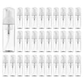 2oz Foam Pump Bottle (30PCS) Empty Travel Foaming Dispenser for Hand Soap, Lash Cleanser, Shampoo (60ml, Clear