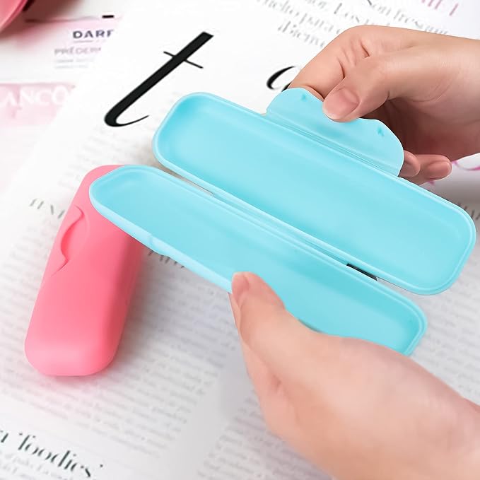 Tuciyke Tampon Storage Bag,Plastic Tampon Organizer Bag Pack of 3 Small Pouch for Feminine Products 6 * 2 * 1inches Portable Period Bags for Women,Ladies,Girls