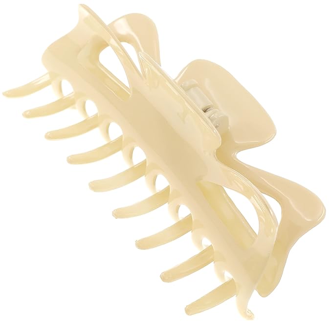 Camila Paris CP3506 French Large Hair Clips for Women Thick Hair for Long Curly Wavy Hair, Girls Hair Claw Clip, Durable Styling Big Claw Clip for Thick Hair, Strong Hold No Slip Grip, Made in France