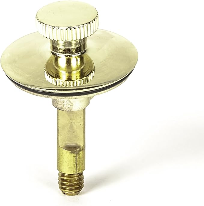 Universal Lift n Turn, (Twist Close) Bath Tub/Bathtub Drain Stopper Includes 3/8" and 5/16" Fittings