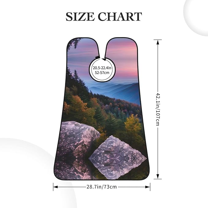 Colorful Giraffe Fans Lovers Print Beard Bib Shaving Apron, Beard Hair Trimming Cape Gift For Dad
