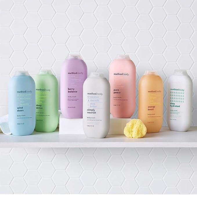 Method Body Wash, Berry Balance, Paraben and Phthalate Free, 18 oz (Pack of 1)