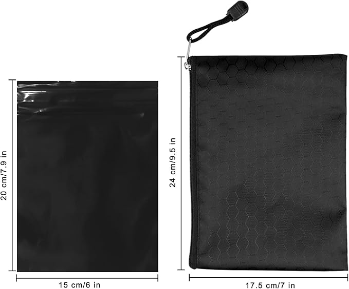 Feminine Personal Disposal Bags,100 Pack 6x8 inches Black Opaque Zip Seal Tampon disposal bags with Black Storage Bag Discreet Disposal for Tampons,Sanitary Pads,Sanitary Liners