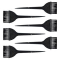 6-Pack Hair Dye Brushes - Reusable Applicator Brushes for Hair Stylists, Salon Use, and Home DIY Dyeing for Men and Women (6 Pack)