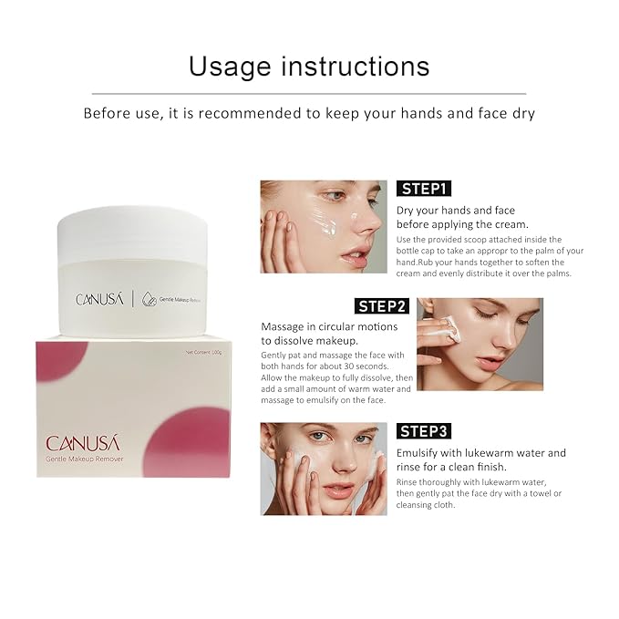 Powerful & Gentle Cleansing Balm – Holiday Glow Collection, Mild Moisture Oil for Sensitive Skin, Soothing & Hydrating Makeup Remover (100g / 3.53oz)