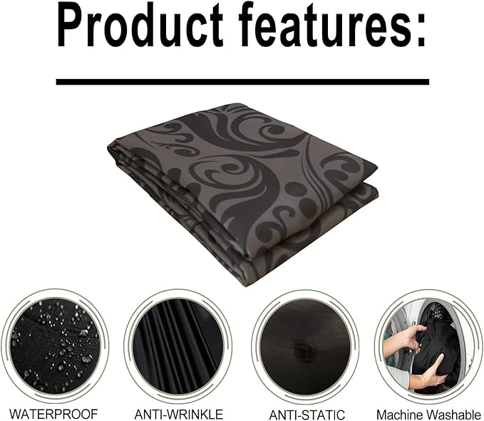 Barber Capes for Men Hair Cutting Cape with Snaps Professional Salon Cape Waterproof Hairdressing Cape- 63”× 56”