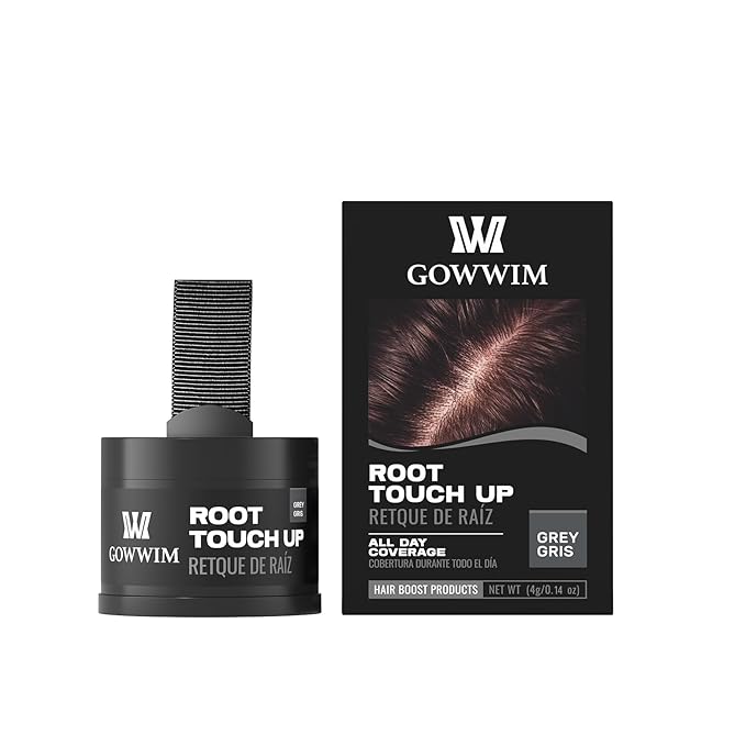 Hairline Gray Root Touch-Up Powder - Instantly Color Shadow Cover, Thin Hair Concealer, Hair Root Dye (4g)