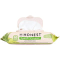 The Honest Company Hydrate and Cleanse Naturally Scented Wipes, Cleansing Multi-Tasking, 99% Water, Plant Based, Hypoallergenic, Aloe Cucumber, 60 Count