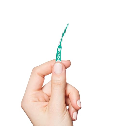 GUM Soft-Picks Advanced, Dental Picks for Teeth Cleaning and Gum Health, Disposable Interdental Brushes with Convenient Carry Case, Dentist Recommended Dental Picks, 90 Count (Pack of 3) 270 Total