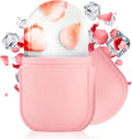 Ice Face Roller Massager for Face, Eyes, and Neck - Reusable Silicone Ice Cube Mold for Natural Skin Care, De-Puff Eye Bags, Reduce Migraine Pain | Facial Beauty Ice Roller