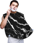 Ice Hockey Print Print Beard Bib Shaving Apron, Beard Hair Trimming Cape Gift For Dad