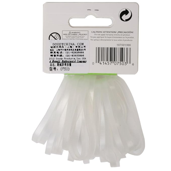 Sp 4mm Latex Elstic Clear 30ct,Goody Products,1920386