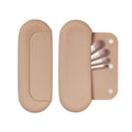 Éclat Silicone Makeup Brush Holder Travel, 3 in 1 Portable Bag With Anti-Fall Out Magnetic Closure & Cleaner Mat Case, Soft Cosmetic Tool Organizer Pouch Keeps Brushes Clean & Dust Free (Beige)