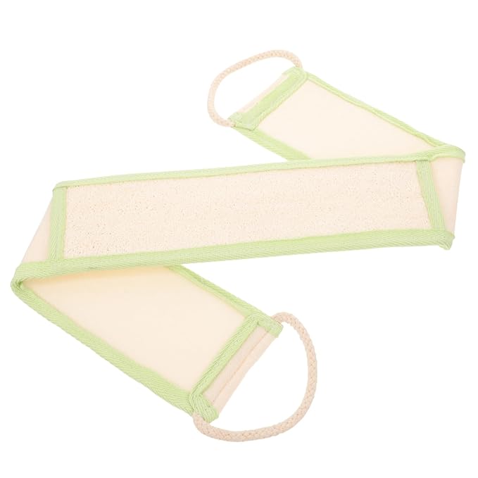 Baluue Exfoliating Loofah Back Scrubber for Strap Design for Deep Cleaning for Men and Women Refreshing Bath