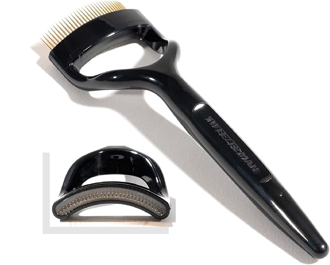 Tweezerman Curl 38 Lash Comb - Eyelash Comb Separator for Almond Shaped Eyes