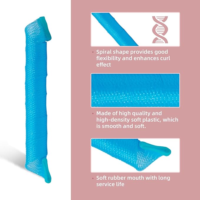 spiral hair curlers (21.8 Inch)