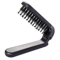 Travel Folding Hair Comb, Portable Boar Bristles Detangling Brush Collapsable Pocket Hair Styling Tool for Women and Men