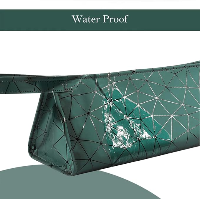 Travel Case Compatible with Dyson Airwrap & Curling Iron/Shark Flexstyle, Portable Carrying Waterproof Organizer for Hair Attachments, Portable Storage Case for Hair Dryer (Emerald Green)