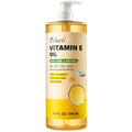 Vitamin E Oil 32 Fl Oz Vitamin E oil for Skin Bulk Vitamine oils for Face Perfect DIY Bath and Body Oil Cold Pressed Hexane Free Non-GMO Gluten Free Formula