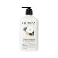 Hempz Body Lotion Moisturizer - White Gardenia & Coconut Palm - Daily Moisturizing Cream, Shea Butter, Coconut Oil - Skin Care Products, All Natural Hemp Seed Oil - 17 Fl Oz