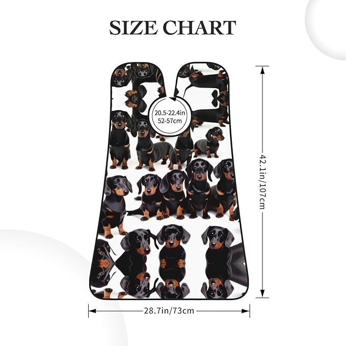 Tropical Fruit Pineapple Print Beard Bib Shaving Apron, Beard Hair Trimming Cape Gift For Dad